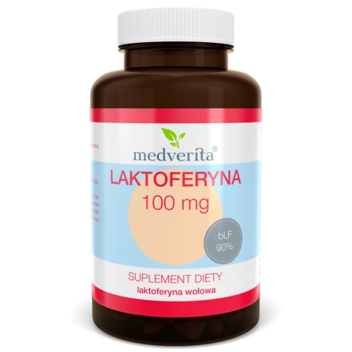 Medverita - Laktoferyna 100 mg - 60 kapsułek Medverita - Laktoferyna 100 mg - 60 kapsułek